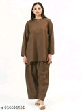 BROWN TOP SETS FOR WOMAN