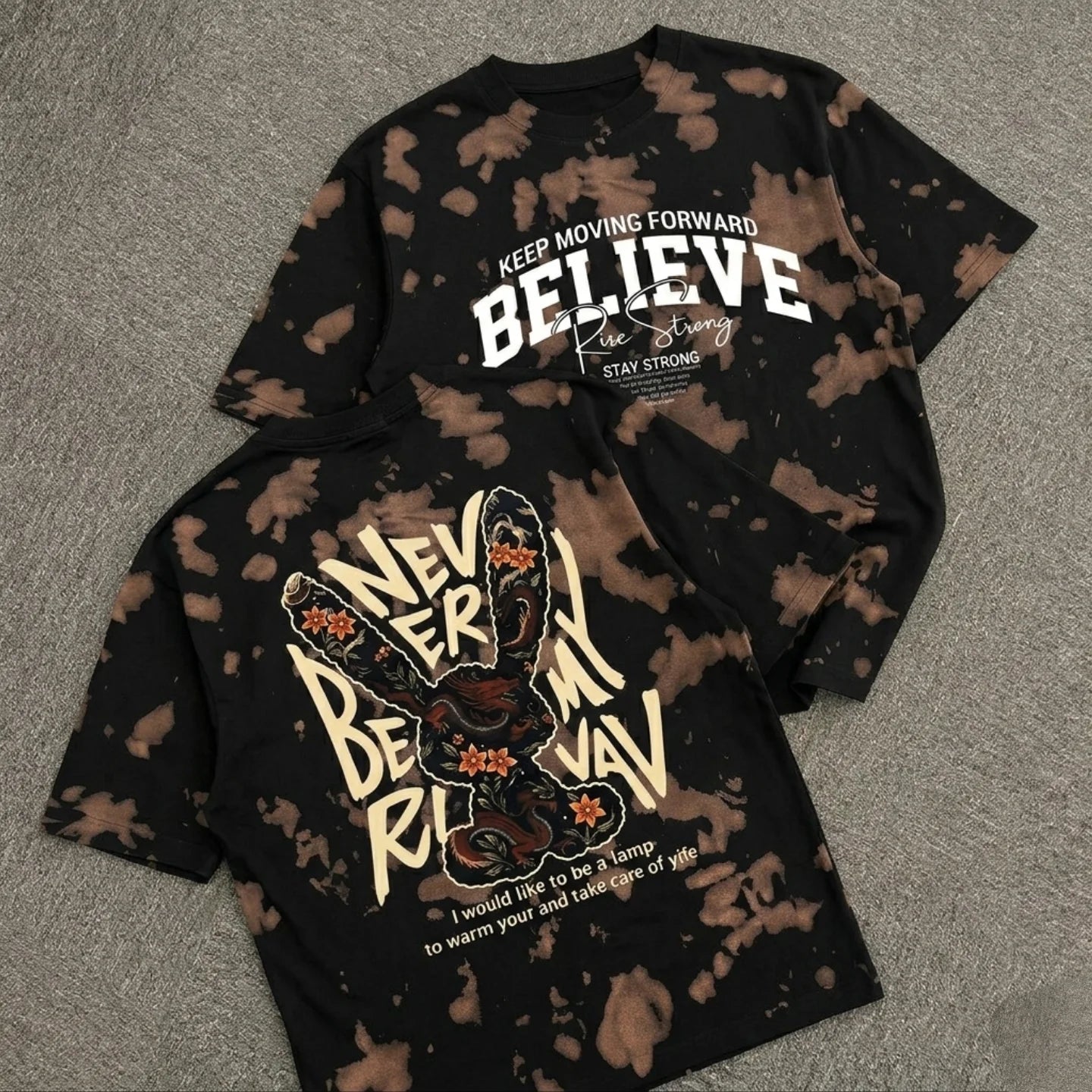 Unisex Tie Dye Oversized T-Shirt